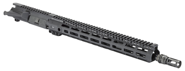 Gemtech 13833 GVAC Upper Receiver 5.56x45mm NATO 16.10", Black, 15" M-LOK Handguard, ETM Flash Hider, BCG Included