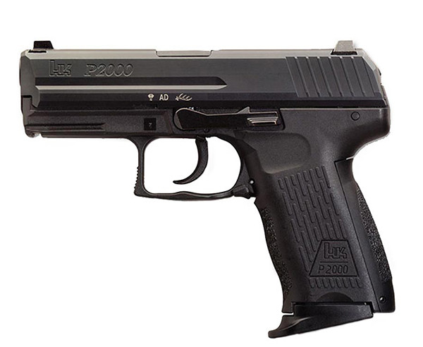 HK P2000 V3, 40 S&W, 3.6in. Barrel, 10rd, Night Sights - Black (81000052)