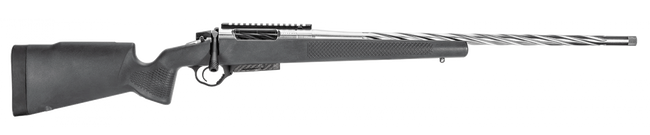 Seekins Precision 0011710065 Havak Pro Hunter PH2 7mm Rem Mag Caliber with 3+1 Capacity, 26" Fluted Barrel, Stainless Steel Metal Finish & Black Synthetic Stock (Full Size)