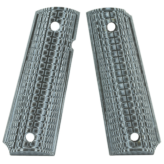 Pachmayr Gray Black G10 TAC GRP 1911 Grip Panel