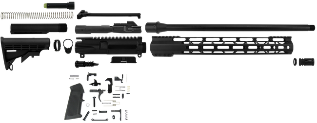 TacFire SSRK45ACPLPK AR Build Kit Rifle 45 ACP AR Platform Black Nitride Aluminum *Sports South Exclusive.