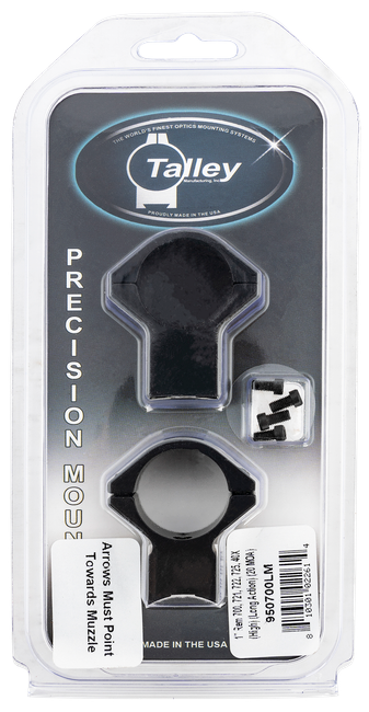 Talley Manufacturing Remington 700 Scope Mount Ring Combo 1 Inch High 20 MOA