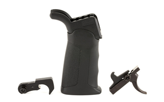 KE Arms AR15 Enhanced Lower Receiver Parts Kit - Black | Mil-Spec | XTech