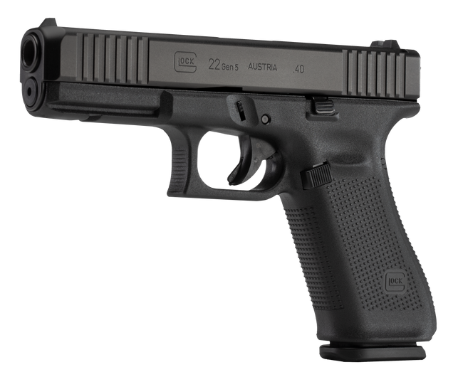 Glock 22 Gen 5, 40 S&W, 4.49in. Barrel, 10rd - Black (PA225S201)