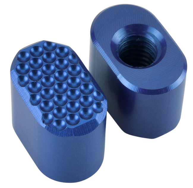 Phase 5 Weapon Systems PMRBLUEDIMPLED PMR Dimpled Magazine Release Blue