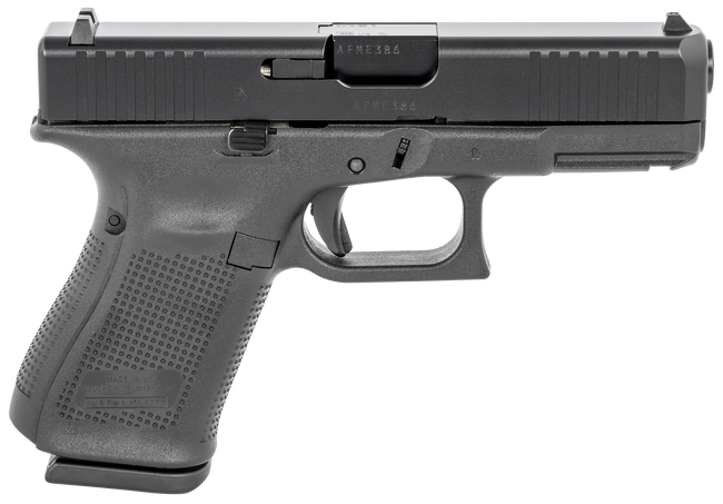 Glock G19 Gen 5 9mm Luger 4in Barrel 15rd nDLC Finish