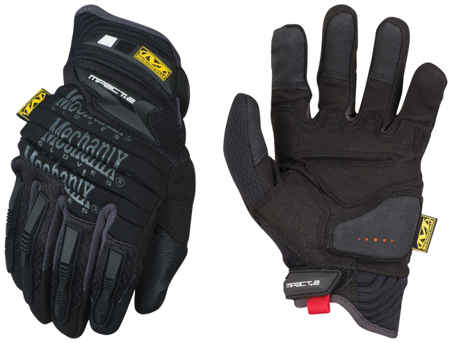 Mechanix Wear MP205013 M-Pact 2 Covert Black Armortex 3XL Velcro Closure