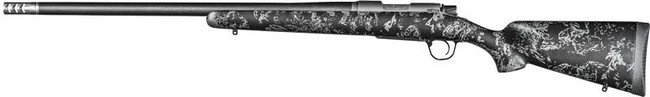 Christensen Arms 8010613900 Ridgeline FFT Full Size 7mm-08 Rem 4+1, 20" Stainless Steel Threaded Barrel, Stainless Aluminum Receiver, Black w/Gray Accents Fixed Sporter w/Flash Forged Technology Stock - 8010613900 - 696528090939