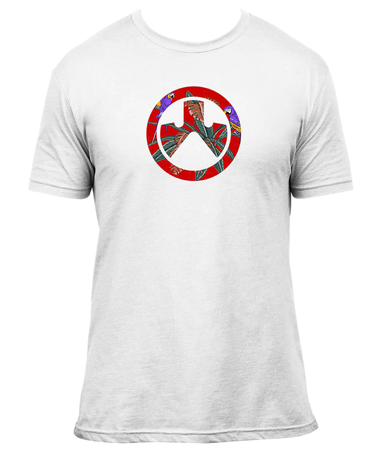 Magpul MAG1286-100-S Aloha Icon  White Cotton Short Sleeve Small
