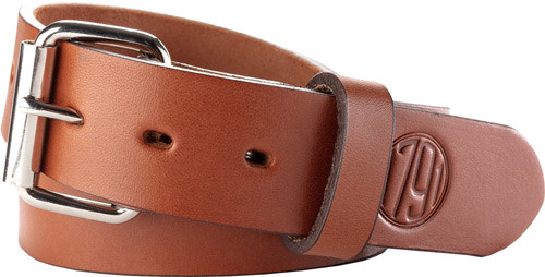 1791 Gunleather BLT014044CBRA 01  Gun Belt Classic Brown Leather 40/44 1.50" Wide Buckle Closure - BLT014044CBRA - 816161023402