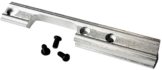 Crickett KSA031ALNA Scope Mount Kit 3/8"  Silver