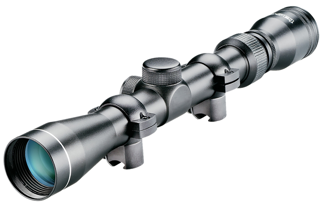Tasco Mag 22 Rifle Scope 3-9x32mm with Rings 1 Inch Duplex Reticle