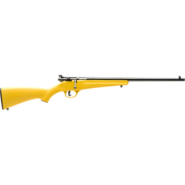Savage Rascal Rifle 22 LR Yellow 16.125" RH - 13805 - 062654138058
