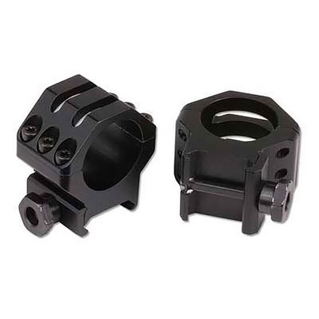 Weaver 30mm Medium Tactical 6 Hole Aluminum Scope Rings Matte