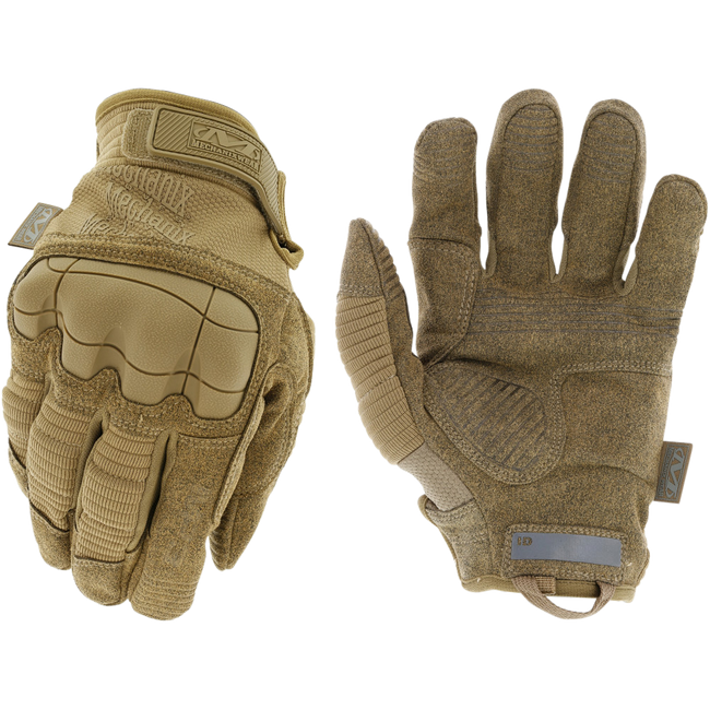 Mechanix Wear MP372009 M-Pact 3  Coyote Synthetic Leather Medium Velcro Closure