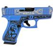 Glock 43X 9mm, 3.4in. Barrel, 10rd - Blue (UX4350201 MODGHBNS)