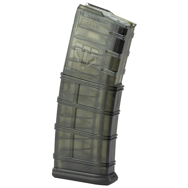ETS MAG AR556 30RD Slim G2 Carbon Smoke Magazine for AR Rifles 556NATO - SMK-AR15-30G2 - 850016478948