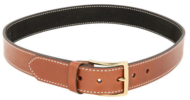 DeSantis Gunhide B12TL34Z0 Plain Lined  Tan Leather Belt Size 34" 1.50" Wide Buckle Closure