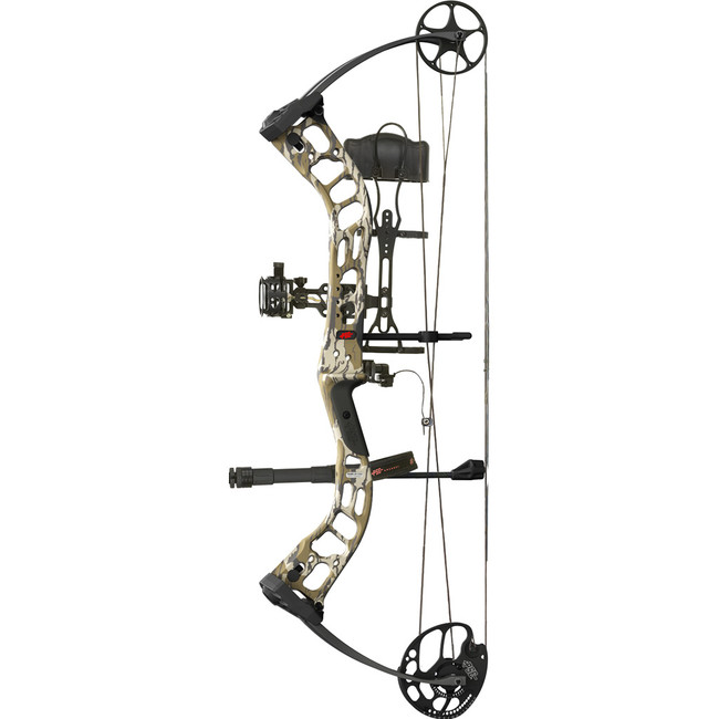 PSE Stinger ATK Pro Package Bow Mossy Oak Bottomland 21 1/2"" - 30"" 29-70lb RH
