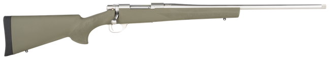 Howa HGR72513 M1500 Hogue 6.5 Creedmoor 5+1 22" Stainless Barrel, Stainless Steel Receiver, Green Hogue OverMolded Synthetic Stock