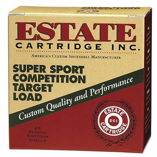 Estate Super Sport Competition Target Load 12 ga. 2.75 in. 3 Dr. 1 1/8 oz. 8 Shot 25 rd.