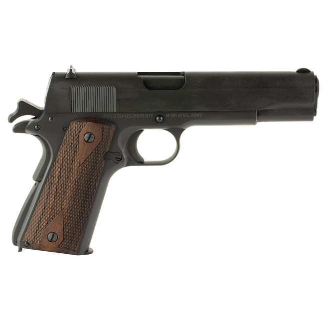 Tisas 1911A1 Pistol - Black | .45ACP | 5" Barrel | 7rd | "Armed Services Family" Edition - 10100539 - 723551444191