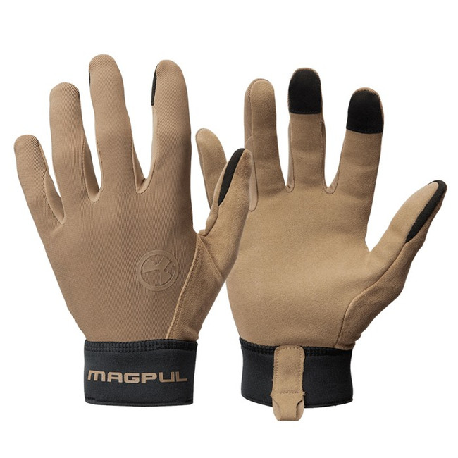 Magpul MAG1014-251 Technical 2.0 Gloves Coyote Touchscreen Synthetic/Suede Medium