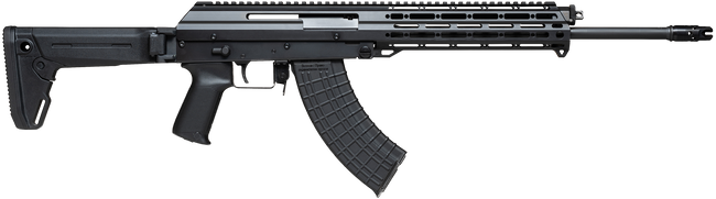 M+M Industries M10XPLUS M10X  7.62x39mm 30+1 16.50" Chrome Lined Barrel, Black, Chaos Muzzle Brake, M-LOK Handgaurd, Magpul Zhukov Folding Stock, Gen 3 Grip, Ambi Controls