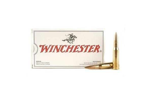 Winchester USA Pistol Ammo 9mm FMJ Flat Nose 147 Grain 50 Rounds