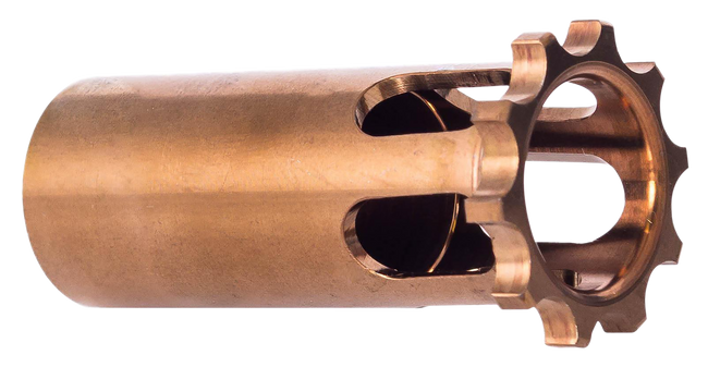 Rugged Suppressor OP002 Piston 1/2-28 tpi Copper 17-4 Stainless