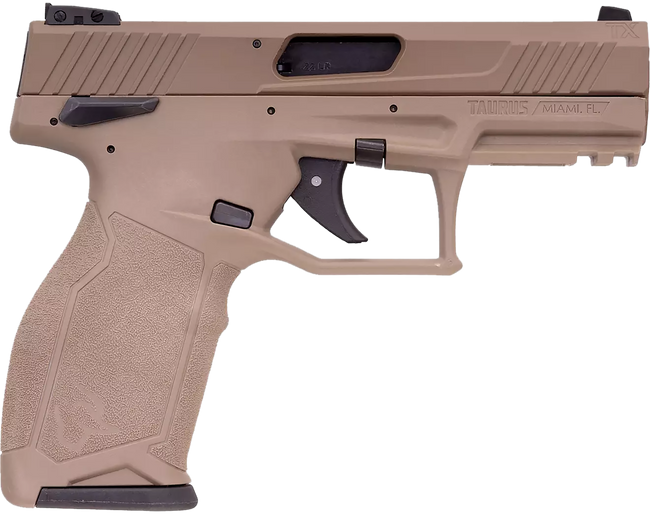 Taurus TX22 T.O.R.O Gen 2 22 LR 4.60" 22 Rounds FDE Polymer Frame Optic Ready