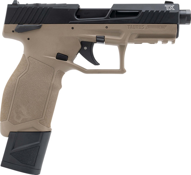 Taurus TX22 Gen2 TORO .22 LR Semi-Auto Pistol - Flat Dark Earth | 4.1" Threaded Barrel - 1-2TX22P141F - 725327941972
