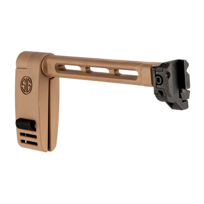 Sig Sauer Pivoting Contour Brace (PCB) Kit - MCX MPX Folding Coyote Tan