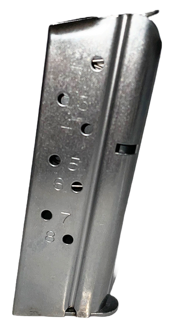 European American Armory Girsan 390507 1911 8rd 9mm Luger Stainless Steel Magazine