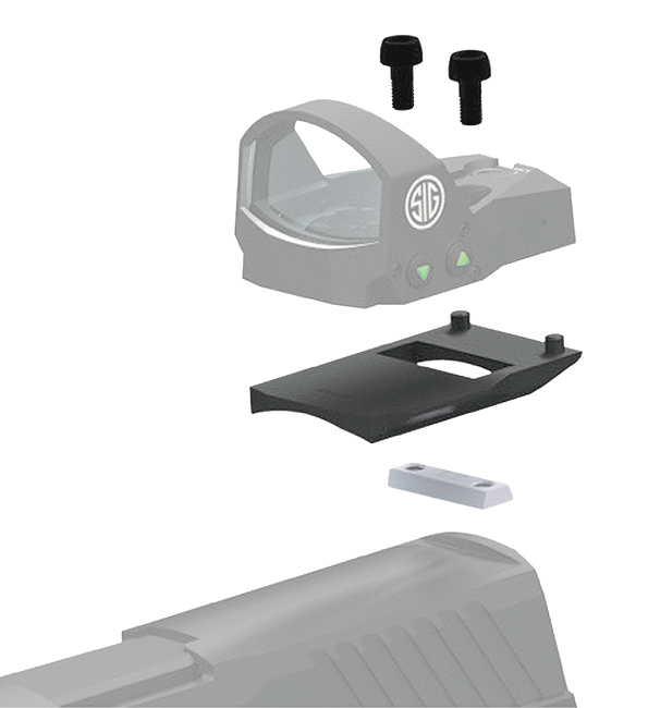 Sig Sauer Romeo1 Mounting Kit for Picatinny M1913 One-Piece Rails