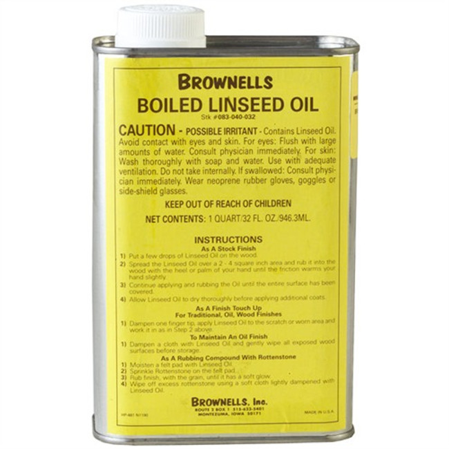 BOILED LINSEED OIL 1 QUART