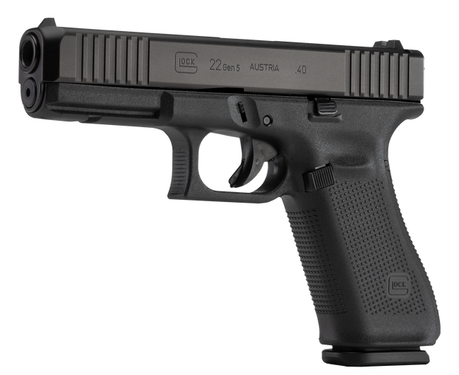 Glock G22 Gen 5 .40 S&W 4.49in 15 Rounds DLC Finish