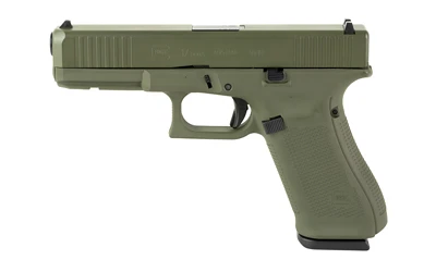 Glock G17 Gen 5 9mm 4.49in 17 Rounds Olive Drab Green Cerakote - PA175S204-OD - 792759417962