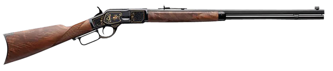 Winchester 1873 44-40 Win 24" Octagon Barrel 13+1 Polished Blued Gold Engraving
