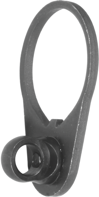 Blackhawk 70SM04BK Universal Single Point Sling Adapter  Black Metal AR-15/M4