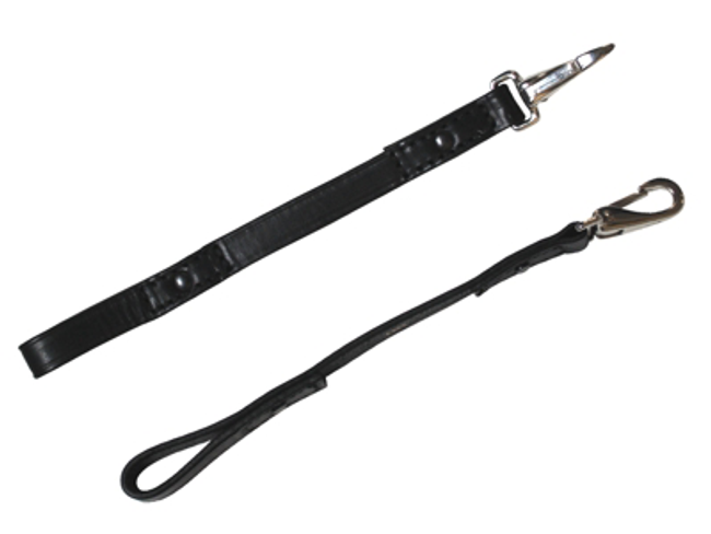 Leather Key Leash w/ Ring - Regular