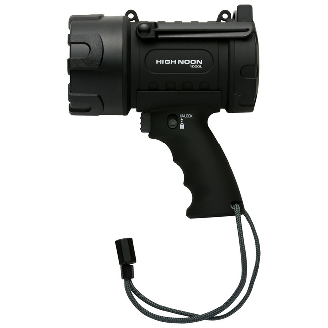 Browning High Noon Spotlight LED Handheld Four C Batteries Waterproof Floating Multiple Modes Stand