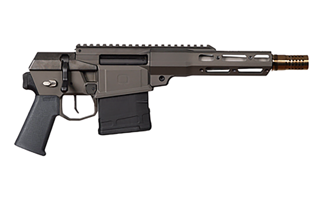 Q LLC The Fix PISTOL, 8.6 Blackout, 12in. Barrel, 10rd, No Brace - Gray (FIX8612INPISTOLNB)