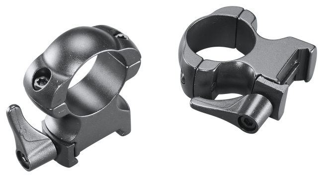 Weaver Mounts 49327 Lever Lok  Matte Black 1" Extra High