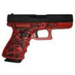Glock G19 Gen 3 9mm 4.02in 15rd Georgia Red Engraved PI1950203 Modgard