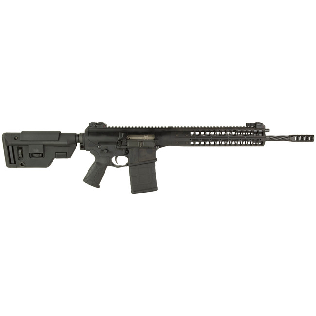 LWRC REPR MKII Side-Charging Rapid Engagement Precision Rifle - Black | 7.62NATO | 16.1" Barrel | B5 Systems Precision stock - REPRMKIIR7BF16SC - 850002972009