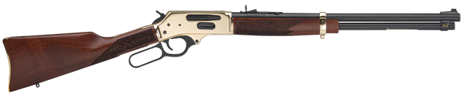 Henry H0243030 Side Gate 30-30 Winchester 20 Inch 5+1 Blued Steel Brass Receiver