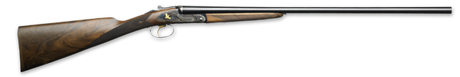 IFG Iside Prestige Tartaruga Gold 12GA, 28in. Barrel, 2rd, Wood Stock & Forend - Black (FRISPRTGDL1228)