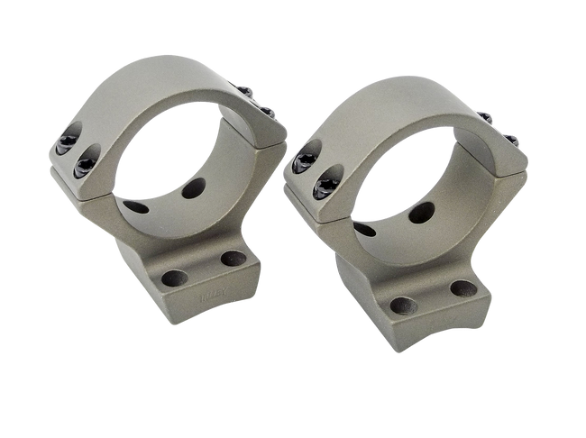 Talley SB850735 Browning X-Bolt Scope Mount/Ring Combo Smoked Bronze Cerakote 34mm