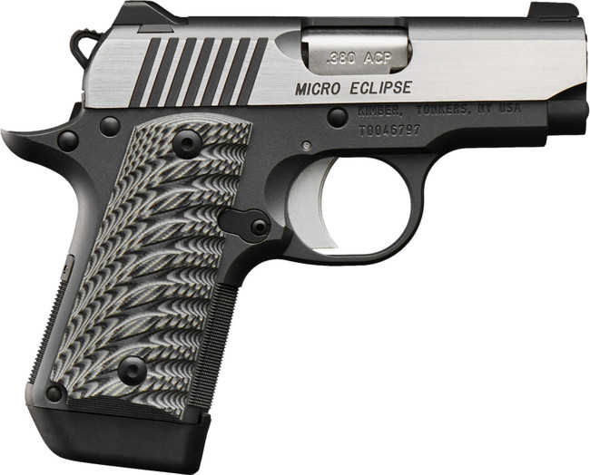 Kimber Micro Eclipse Pistol 380 ACP 3.15 in. Grey 7+1 rd.